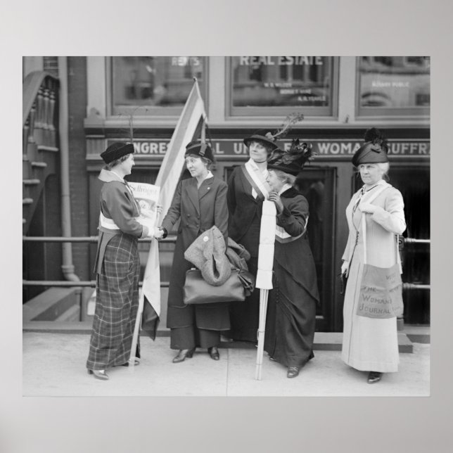 Poster Suffragettes germées : 1914 (Devant)