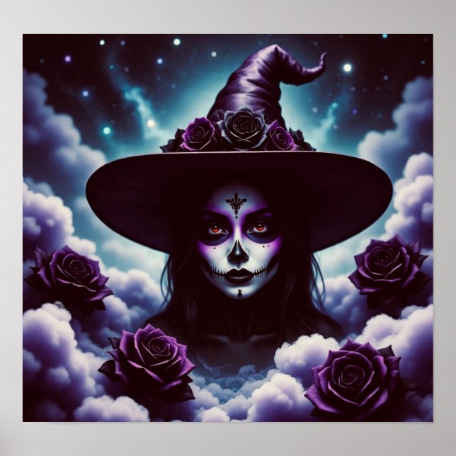 Poster SugarSkullWitch (Devant)