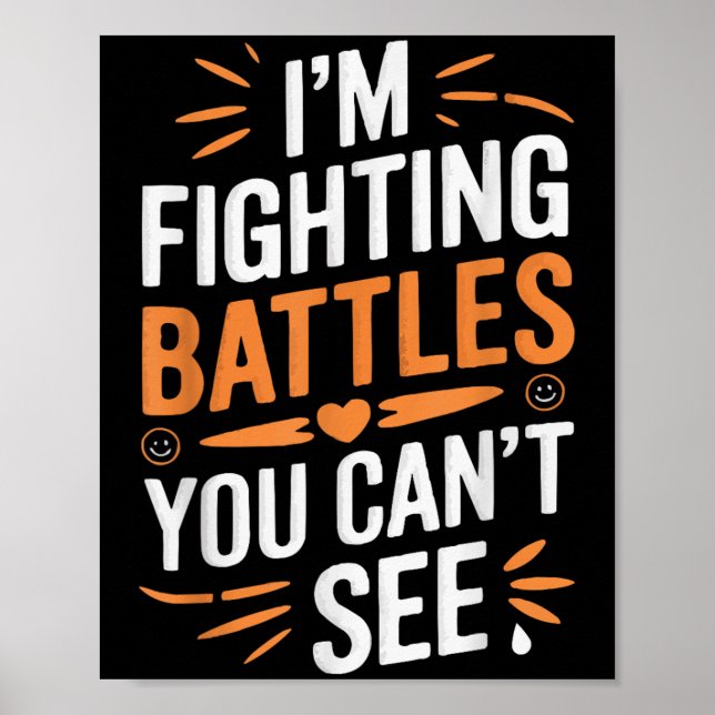 Poster Suicide Awareness Depression Anxiety Mental Health (Devant)