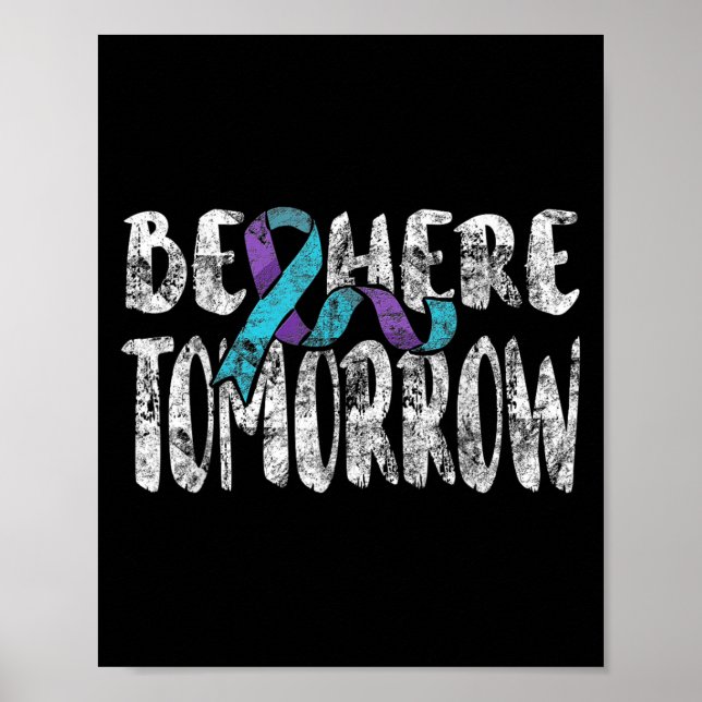 Poster Suicide Awareness Suicide Prevention Suprt Survivo (Devant)