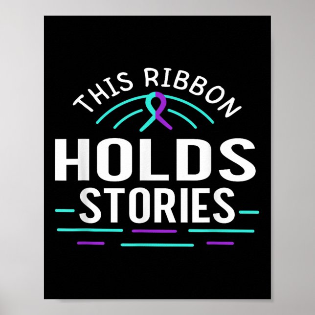 Poster Suicide Awareness Suicide Prevention Suprt Survivo (Devant)