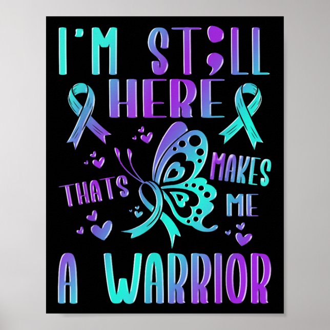 Poster Suicide Awareness Suicide Prevention Suprt Survivo (Devant)
