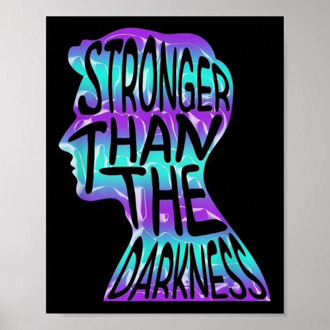 Poster Suicide Awareness Suicide Prevention Suprt Survivo (Devant)
