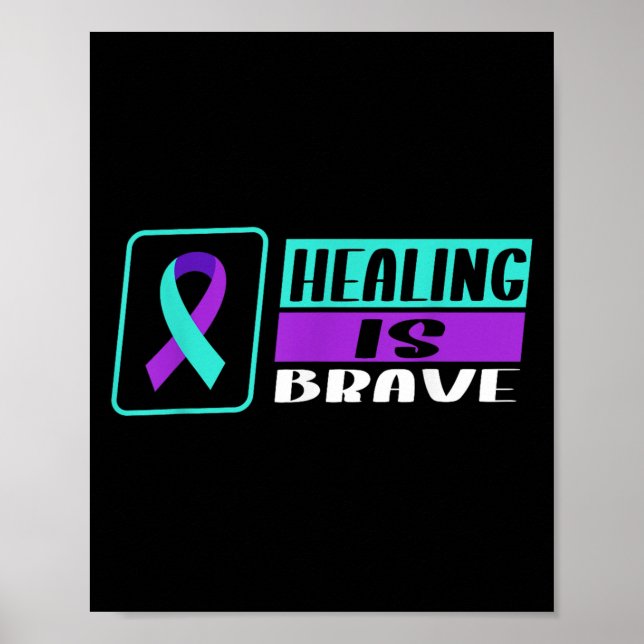 Poster Suicide Awareness Suicide Prevention Suprt Survivo (Devant)