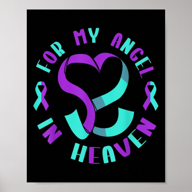 Poster Suicide Awareness Suicide Prevention Suprt Survivo (Devant)