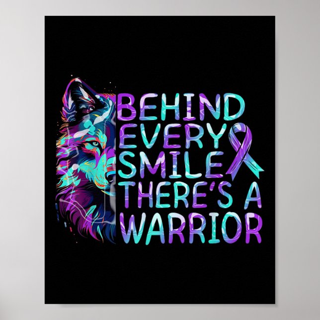 Poster Suicide Awareness Suicide Prevention Suprt Survivo (Devant)