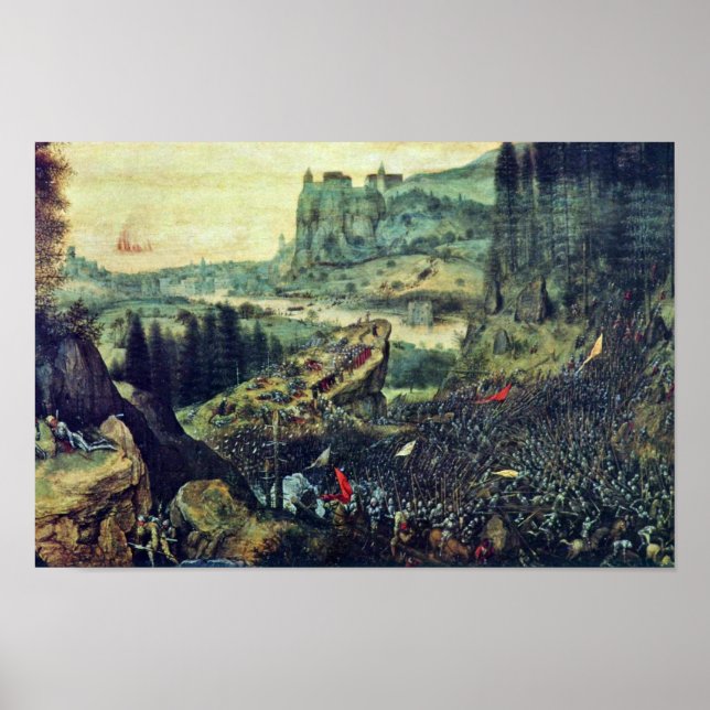 Poster Suicide De Saul Par Bruegel D. Ä. Pieter (Meilleur (Devant)