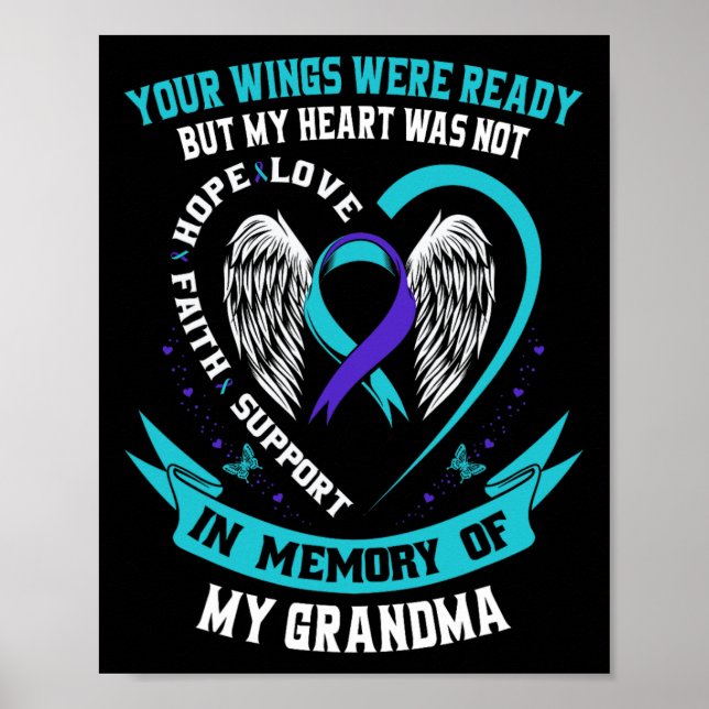 Poster Suicide Sensibilisation Chemise Grand-mère Prévent (Devant)