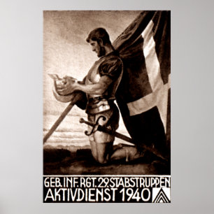 Poster suisse 2ème guerre mondiale