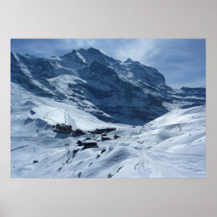 Poster Suisse Jungfrau, Kleine Scheidegg
