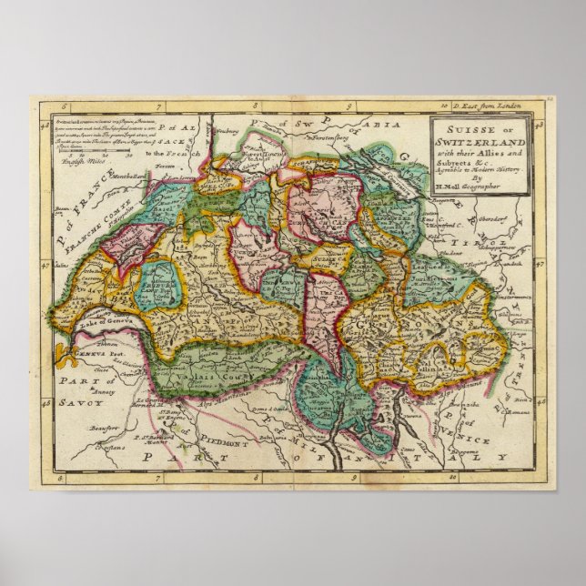 Poster Suisse ou Suisse (Devant)