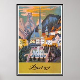 Poster Suisse vintage -