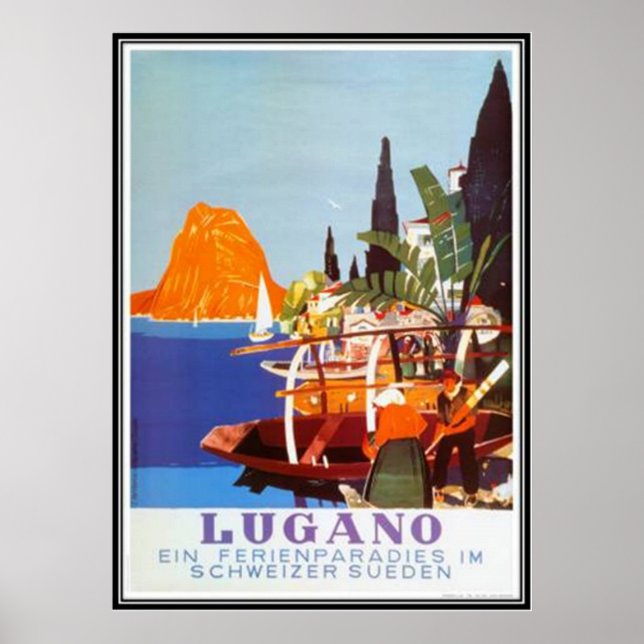 Poster Suisse vintage - (Devant)