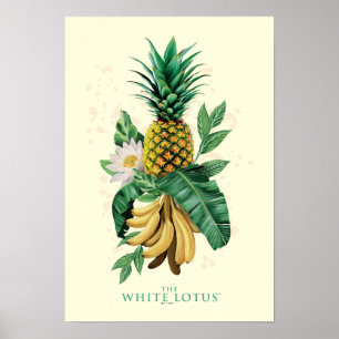 Poster Suite ananas au White Lotus