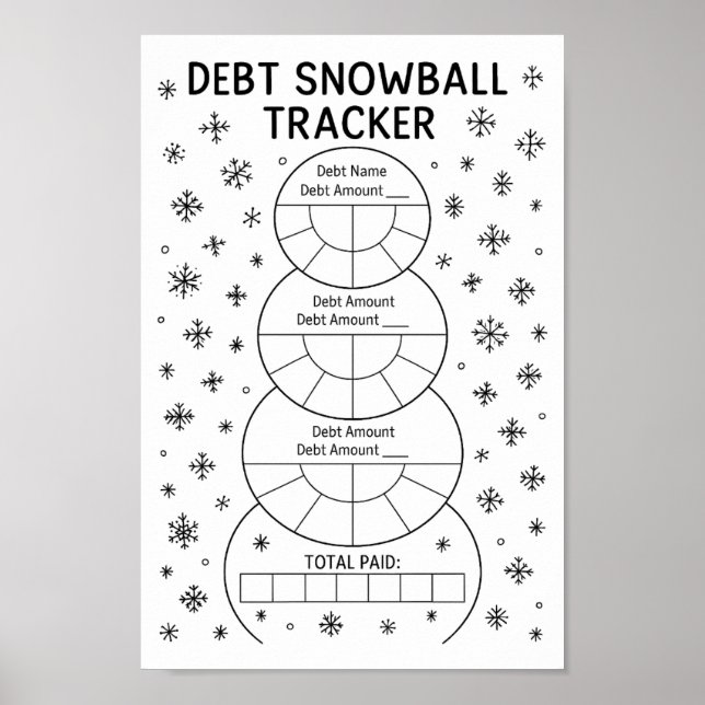 Poster Suivi de la dette financière (Devant)