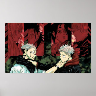 Poster sukuna et itadori