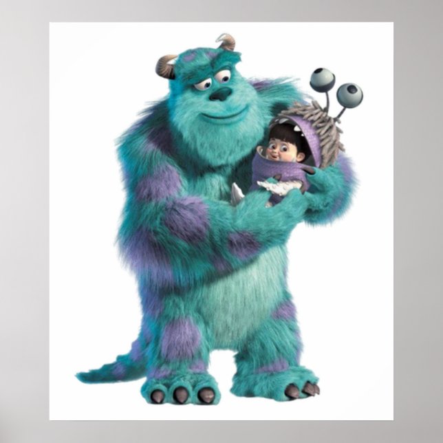 Poster Sully et Boo (Devant)