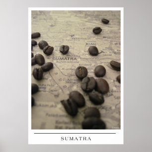 Poster Sumatra - Envoyer l'art du café