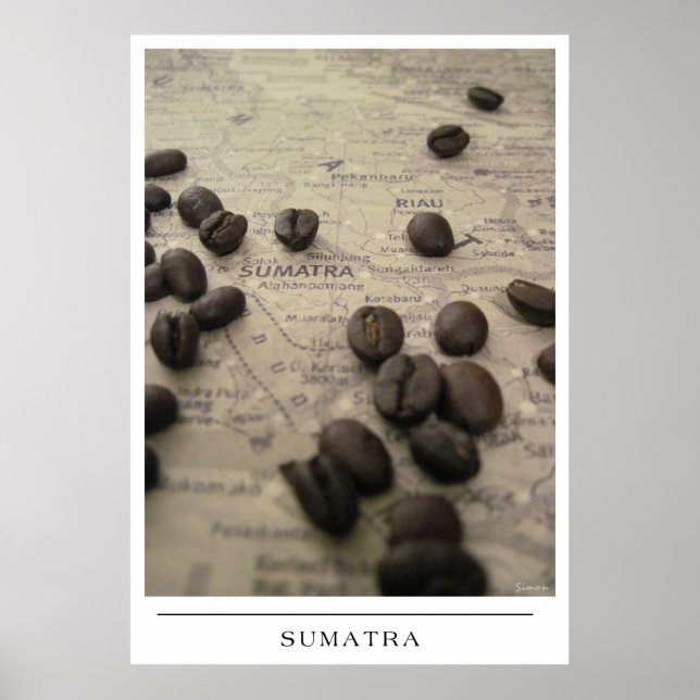 Poster Sumatra - Envoyer l'art du café (Devant)