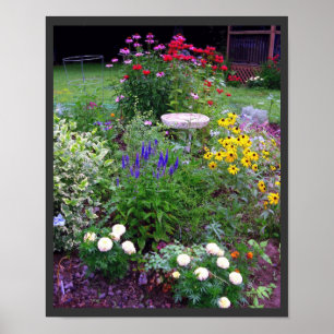 Poster Summer Cottage Garden Photographie Imprimer