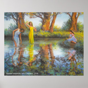 Poster Summer romantism.