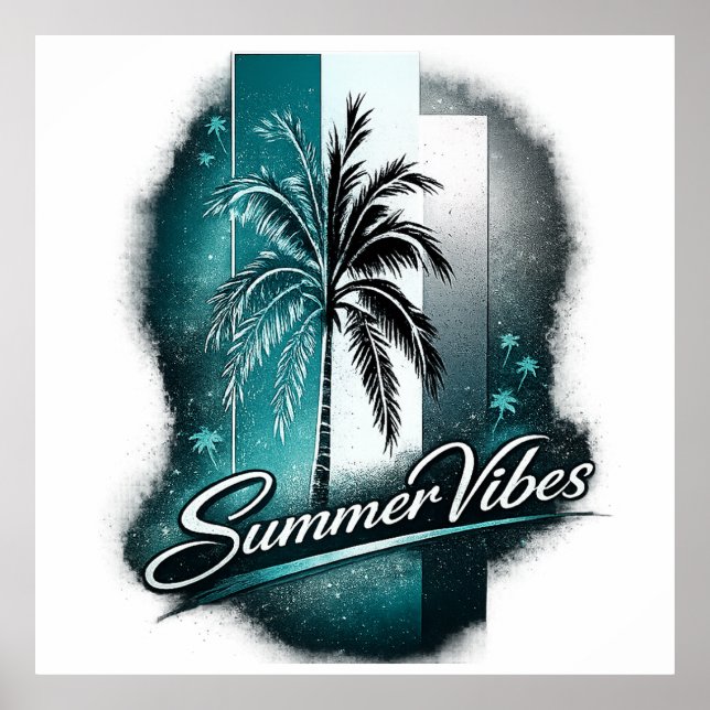 Poster Summer Vibes (Devant)