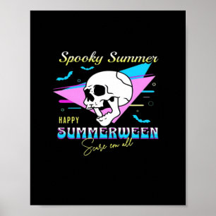 Poster Summerween surdimensionné