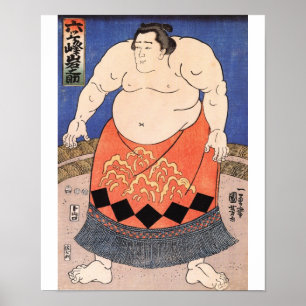 Poster Sumo vintage