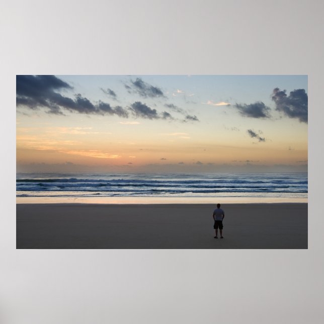 Poster Sun Rise sur l'île Fraser (Devant)