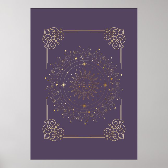 Poster Sun Spell, sorcière (Devant)