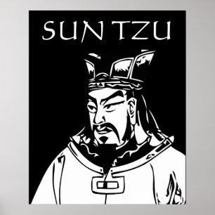 Poster SUN TZU — Stratège militaire