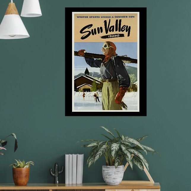 Poster Sun Valley, Idaho Voyage (Salon 1)