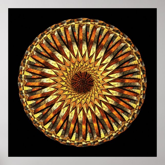 Poster Sunburst (Devant)