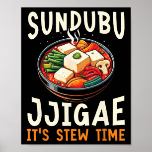 Poster Sundubu Jjigae Nourriture Asiatique Asien Cuisine 