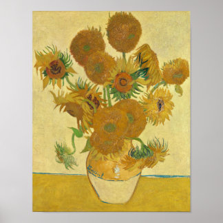 Poster Sunflowers 1888 par Vincent van Gogh