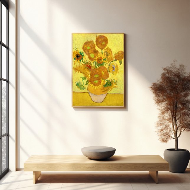 Poster Sunflowers, Vincent van Gogh (Créateur téléchargé)