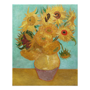 Poster Sunflowers Vincent van Gogh