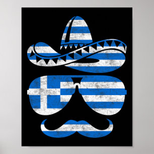 Poster Sungels grecs de Pâques Cinco De Mayo Mexicains En