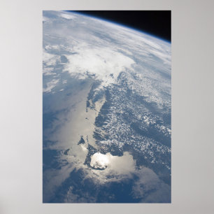 Poster Sunglint Sur La Côte Du Massachusetts.