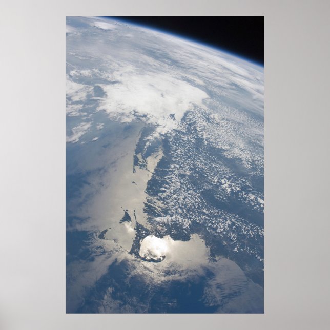Poster Sunglint Sur La Côte Du Massachusetts. (Devant)