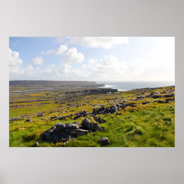 Poster Sunny Hillside (Devant)