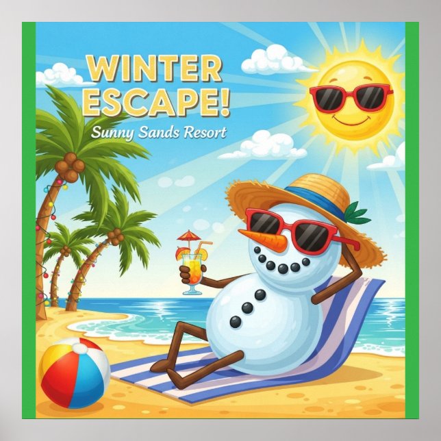 Poster Sunny Sands Resort (Devant)