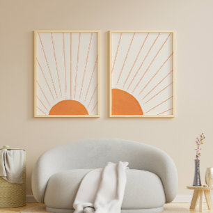 Poster Sunrise Boho Simple