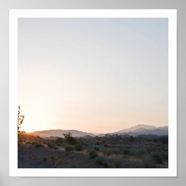 Poster Sunrise occidentale (Devant)