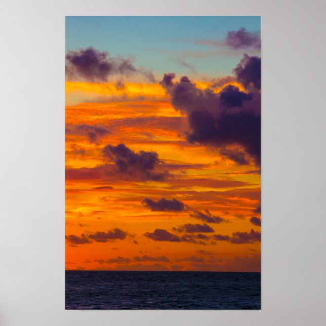 Poster Sunrise Sky, Floride (Devant)
