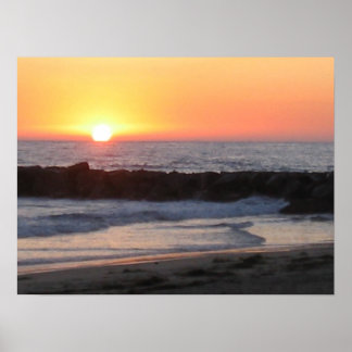 Poster Sunset Newport