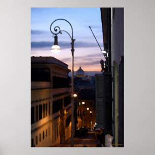 Poster Sunset romain