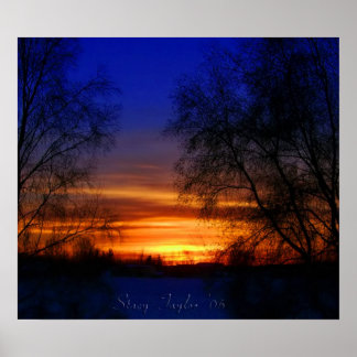 Poster Sunset Valentine