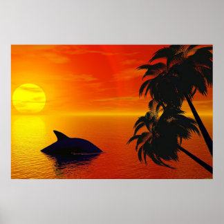 Poster Sunset virtuel