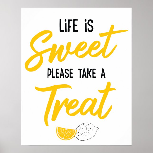 Poster Sunshine Lemonade et stand de divertissement Anniv (Devant)